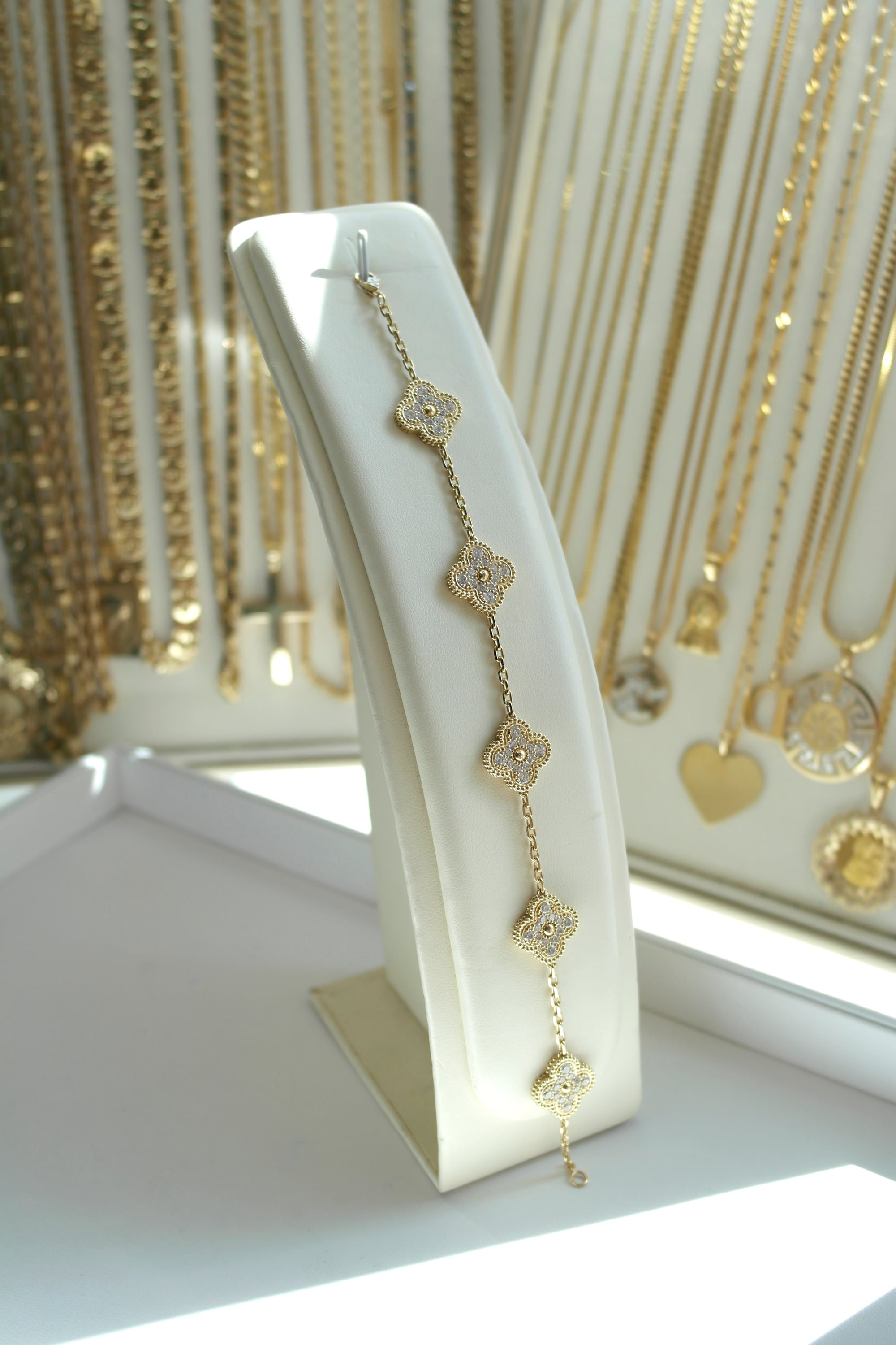 Bransoletka Marokańska koniczyna